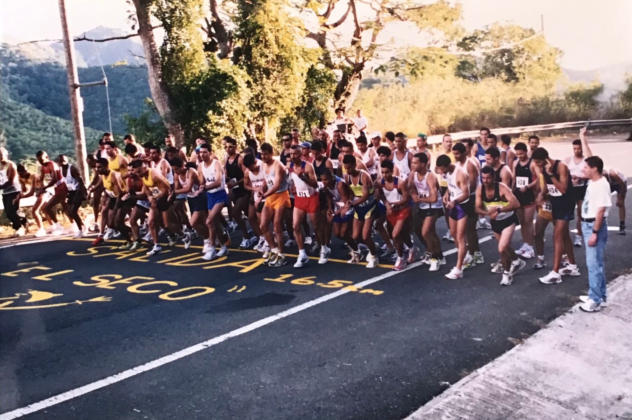 Participantes del Maratón El Seco