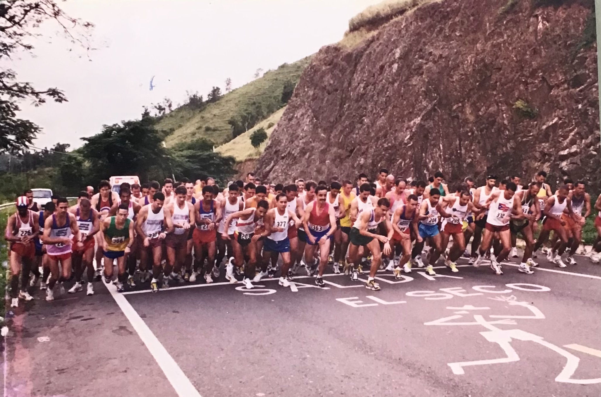Corredores del Maratón El Seco